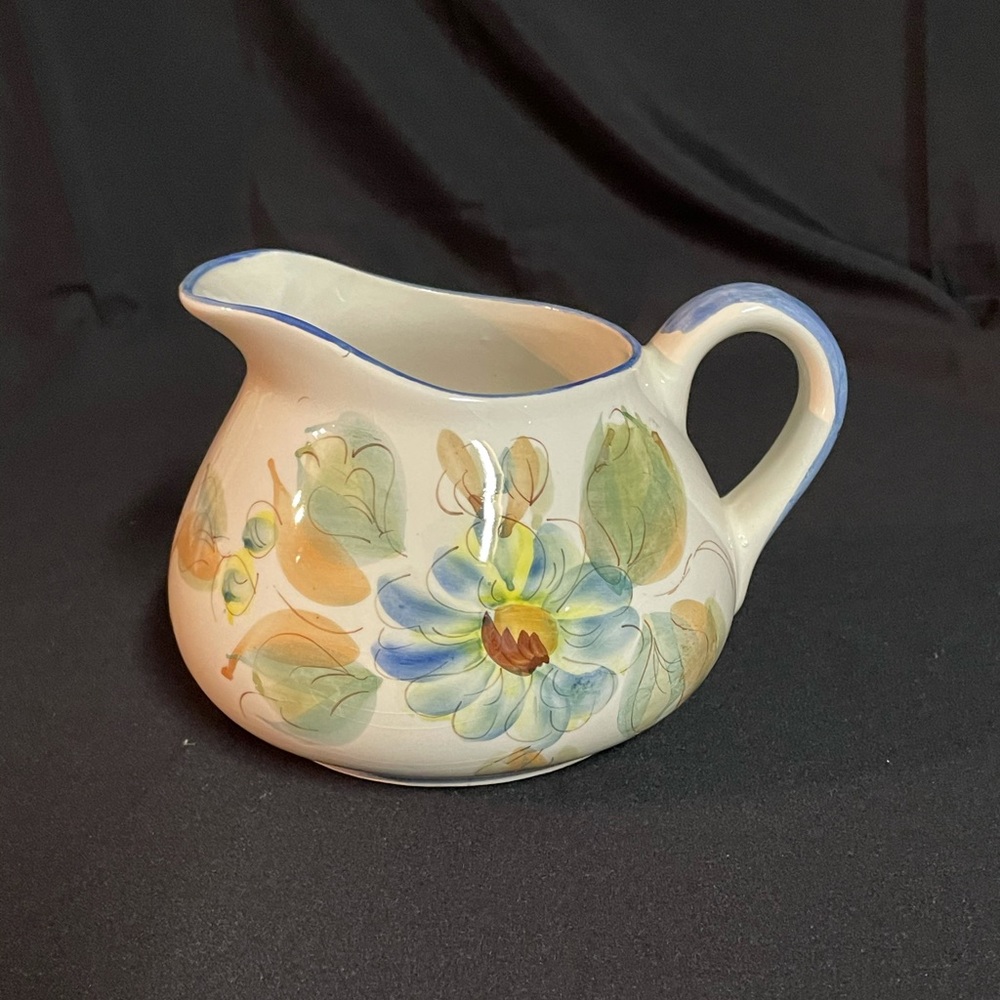 Small Hand Painted Pitcher